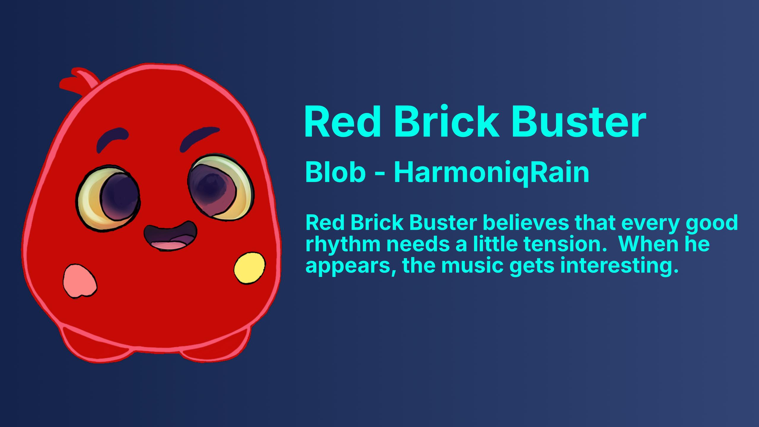 Red Brick Buster character from Capable Gaming
